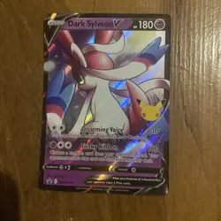 Dark Sylveon V SWSH134 SWSH: Sword & Shield Promo Cards Holo - Image 1