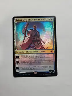 MTG - Teferi, Who Slows the Sunset Innistrad: Midnight Hunt Foil M#245 - Image 1