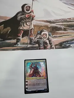 MTG - Teferi, Who Slows the Sunset Innistrad: Midnight Hunt Foil M#245 - Image 2