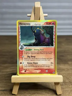 Heracross - Pokemon Card - Dragon Frontiers 3/101 - Delta Species Holo - Image 1