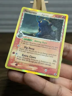 Heracross - Pokemon Card - Dragon Frontiers 3/101 - Delta Species Holo - Image 5