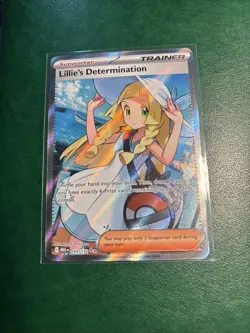 Pokemon TCG Mega Evolution Lillie’s Determination Full Art Trainer Card 169/132 - Image 1