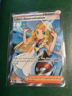 Pokemon TCG Mega Evolution Lillie’s Determination Full Art Trainer Card 169/132 - Image 4