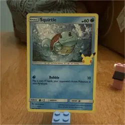 Pokemon Squirtle 17/25 McDonald's 25th Anniversary Promo Holo Basic Card HP60 - Image 1