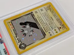 PSA 7 Dark Magneton Holo 11/82 Team Rocket 2000 Pokemon Card SWIRL NM VINTAGE - Image 3
