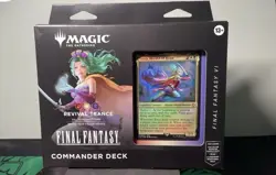Final Fantasy Commander Deck - Revival Trance MTG OPENED / UNPLAYED / READ - Image 1