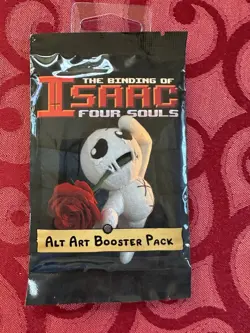 Binding of Isaac Four Souls Alt Art Booster Trading Card Pack NEW - Image 1