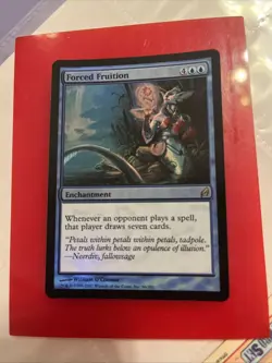 MTG FOIL Forced Fruition Lorwyn Magic the Gathering - Image 1