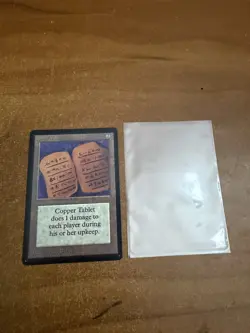 Copper Tablet Beta 1993 MTG Rare NM - Image 1