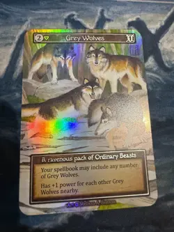 Grey Wolves - Alpha Ordinary Foil Sorcery: Contested Realm - Image 1