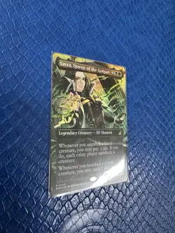 Savra, Queen of the Golgari (Anime Borderless) NM Foil MTG Magic The Gathering - Image 5