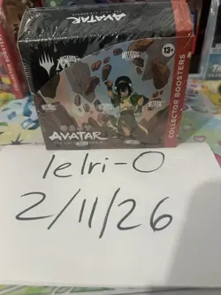 Magic MTG Avatar The Last Airbender Collector Booster Box SEALED - Image 1