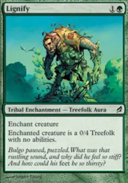 1x Lignify Light Play MTG Magic - Kid Icarus - - Image 1
