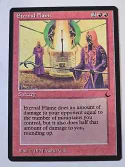 MTG - Eternal Flame LP/NM - The Dark - Image 1
