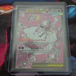 Pokemon Mega Diancie EX Full Art Holo Rare 282/217 270 HP - Image 3