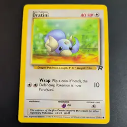 DRATINI 53/82 POKEMON CARD (TEAM ROCKET SET) - Image 2