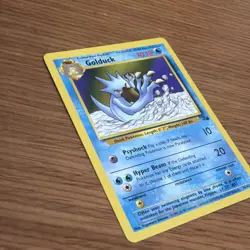Pokemon TCG Fossil Golduck #35/62 Unlimited Uncommon Vintage 1999 LP Condition - Image 2