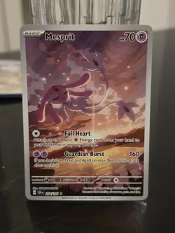 Pokemon TCG Mesprit 204/191 Illustration Rare Surging Sparks - Image 1