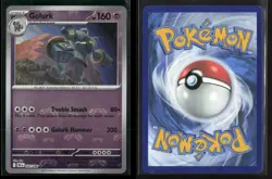 Golurk (Master Ball Pattern) 043/086 Holo Uncommon Black Bolt Pokemon NM/M - Image 3