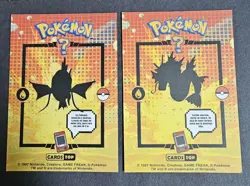 MAGIKARP X GYARADOS LOT - POKEMON KANTO CARDS TOP POKEDEX CCG FOIL - Image 2