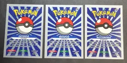 CATERPIE X METAPOD X BUTTERFREE LOT - POKEMON KANTO CREALASER RARE TCG CARDS - Image 2