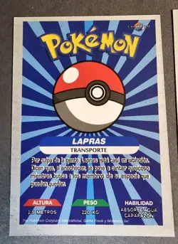 LAPRAS - POKEMON KANTO CREALASER RARE TCG HOLO - Image 2