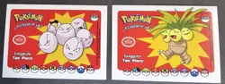 EXEGGCUTE X EXEGGUTOR EVOLUTION LOT - WHOS THAT POKEMON VINTAGE 1997 CCG - Image 1