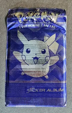POKEMON PRISMA EVOLUTIONS CCG Sealed Sticker Album - 5CT - Image 1