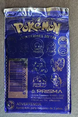 POKEMON PRISMA EVOLUTIONS CCG Sealed Sticker Album - 5CT - Image 2