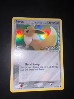Pokemon TCG Eevee EX Delta Species Reverse Holo Stamped Near Mint Eng 68/113 - Image 1