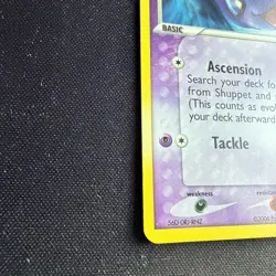 Shuppet 40/100 Pokemon TCG Crystal Guardians Holo Uncommon Stamped - Image 5