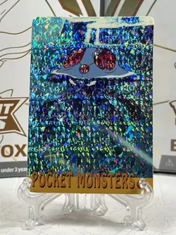 Pokemon Anime Tentacruel Pocket Monsters Vintage Vending Machine Holo sticker - Image 2