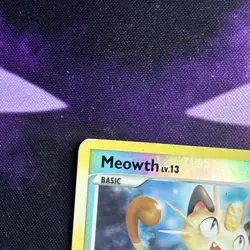 STAMPED BURGER KING PROMO! Meowth 106/146 - 2008 Platinum Reverse Holo | Pokemon - Image 2