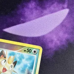 STAMPED BURGER KING PROMO! Meowth 106/146 - 2008 Platinum Reverse Holo | Pokemon - Image 3