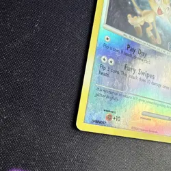 STAMPED BURGER KING PROMO! Meowth 106/146 - 2008 Platinum Reverse Holo | Pokemon - Image 5