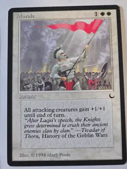 MTG - Morale NM - The Dark - Image 1