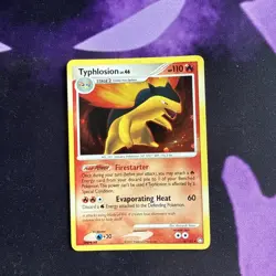 Pokemon D&P: Mysterious Treasures Set - Typhlosion Holo # 16/123 - NM/LP - Image 1