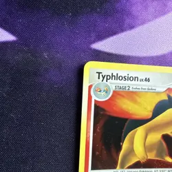 Pokemon D&P: Mysterious Treasures Set - Typhlosion Holo # 16/123 - NM/LP - Image 2