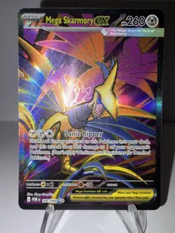Mega Skarmory Ex 106/088 Full Art Ultra Rare Pokemon TCG Perfect Order - Image 2