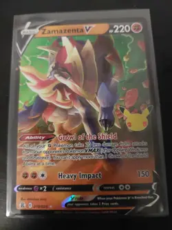 Zamazenta V (18/25) Pokemon CELEBRATIONS card - Image 2