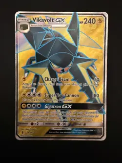 Pokemon Sun & Moon Full Art - Guardians Rising 134/145 Vikavolt GX - Image 1