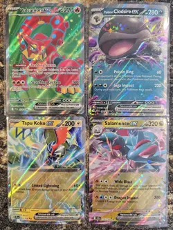 Pokemon 4 2025 Journey Together Double Rare Holo Cards NM or Better - Image 1