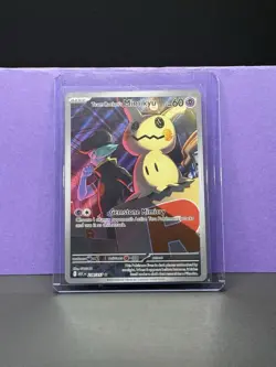 Pokemon Team Rocket's Mimikyu 238/217 Illustration Rare ASC 2026 60 HP - Image 1