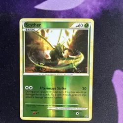 Pokemon TCG Scyther 36/90 Undaunted Reverse Holo Uncommon - Image 1