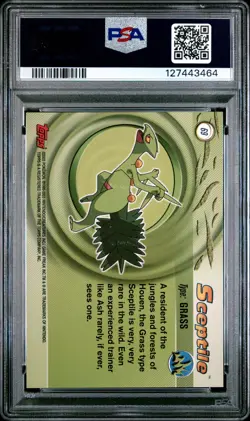 2003 TOPPS POKEMON ADVANCED #69 SCEPTILE PSA 10 - Image 2