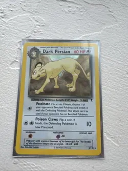Pokemon TCG Dark Persian 6/110 Legendary Collection Holo Rare - Image 1
