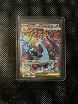Pokemon TCG Mega Charizard X Ex MEP 023 Promo - Image 1