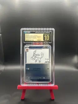 CGC Pristine 10 Japanese Glaceon Promo 069/SV-P - YU NAGABA x Pokemon 2023 - Image 1
