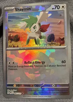 Pokemon Shaymin Master Ball Pattern Holo Sv: Prismatic Evolutions 087/131 70 HP - Image 1