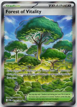 Forest of Vitality 109/088 Ultra Rare Perfect Order Pokemon NM/MINT+! - Image 1
